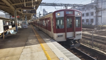 高安駅から鶴橋駅の乗車記録(乗りつぶし)写真