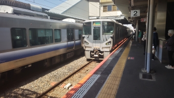 鳳駅から熊取駅の乗車記録(乗りつぶし)写真