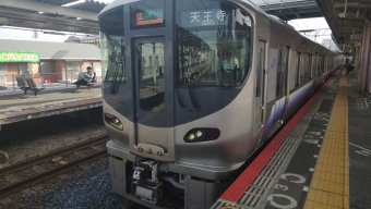 日根野駅から鳳駅の乗車記録(乗りつぶし)写真