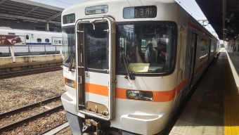 名古屋駅から四日市駅の乗車記録(乗りつぶし)写真