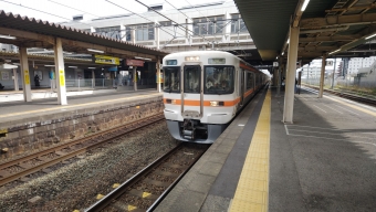 岡崎駅から大垣駅の乗車記録(乗りつぶし)写真