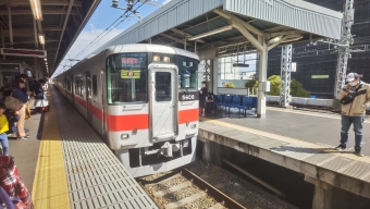 尼崎駅から月見山駅の乗車記録(乗りつぶし)写真