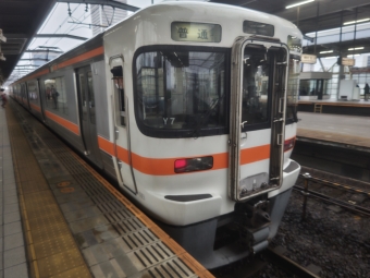 岐阜駅から豊橋駅の乗車記録(乗りつぶし)写真