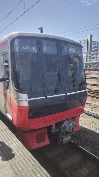 豊橋駅から伊奈駅の乗車記録(乗りつぶし)写真