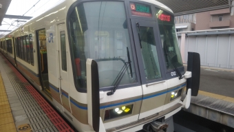奈良駅から久宝寺駅の乗車記録(乗りつぶし)写真