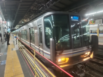 大阪駅から三ノ宮駅の乗車記録(乗りつぶし)写真