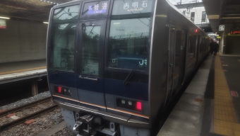 松井山手駅から京橋駅の乗車記録(乗りつぶし)写真