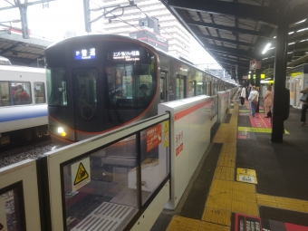 京橋駅から桜島駅の乗車記録(乗りつぶし)写真