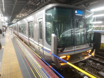 大阪駅から三ノ宮駅の乗車記録(乗りつぶし)写真