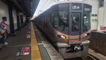 今宮駅から大阪駅の乗車記録(乗りつぶし)写真