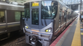 大阪駅から篠山口駅の乗車記録(乗りつぶし)写真