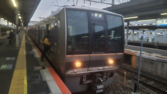 西明石駅から鷹取駅の乗車記録(乗りつぶし)写真