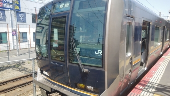 四条畷駅から西明石駅の乗車記録(乗りつぶし)写真