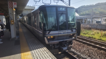 米原駅から加古川駅の乗車記録(乗りつぶし)写真