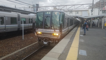 野洲駅から京都駅:鉄道乗車記録の写真