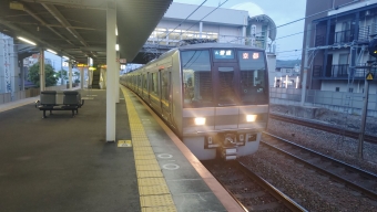 須磨海浜公園駅から京都駅の乗車記録(乗りつぶし)写真
