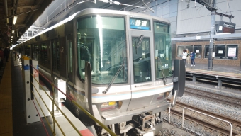 京都駅から米原駅の乗車記録(乗りつぶし)写真