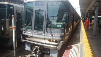 姫路駅から西明石駅の乗車記録(乗りつぶし)写真