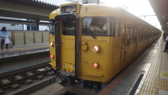 姫路駅から万富駅の乗車記録(乗りつぶし)写真
