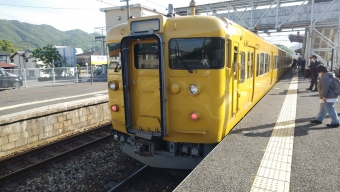 万富駅から糸崎駅の乗車記録(乗りつぶし)写真