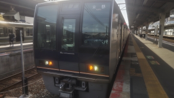 西明石駅から須磨海浜公園駅の乗車記録(乗りつぶし)写真