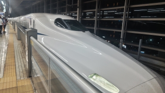 京都駅から新神戸駅:鉄道乗車記録の写真
