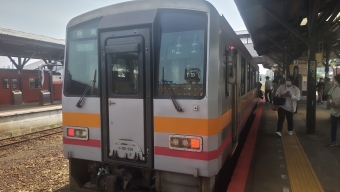 津山駅から新見駅:鉄道乗車記録の写真