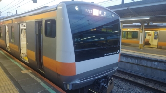 高尾駅から東京駅:鉄道乗車記録の写真