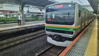 大船駅から三島駅の乗車記録(乗りつぶし)写真