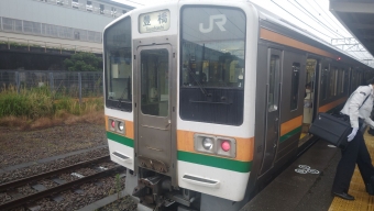 三島駅から清水駅の乗車記録(乗りつぶし)写真