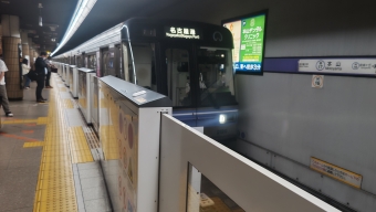 本山駅から金山駅の乗車記録(乗りつぶし)写真