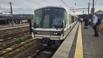 五条駅から奈良駅の乗車記録(乗りつぶし)写真