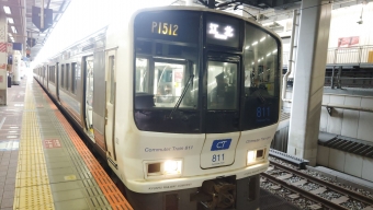 博多駅から佐賀駅の乗車記録(乗りつぶし)写真