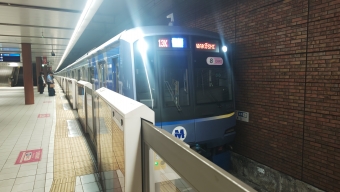 馬車道駅から和光市駅の乗車記録(乗りつぶし)写真