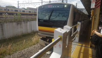 府中本町駅から川崎駅の乗車記録(乗りつぶし)写真