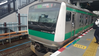 海老名駅から川越駅の乗車記録(乗りつぶし)写真