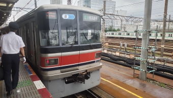 海老名駅から西高島平駅の乗車記録(乗りつぶし)写真