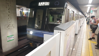 栄駅から大曽根駅の乗車記録(乗りつぶし)写真