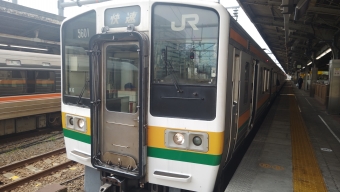 名古屋駅から高蔵寺駅の乗車記録(乗りつぶし)写真