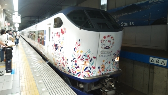 関西空港駅から京都駅の乗車記録(乗りつぶし)写真