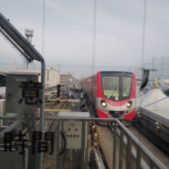住之江公園駅からコスモスクエア駅の乗車記録(乗りつぶし)写真