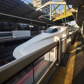 新神戸駅から新横浜駅:鉄道乗車記録の写真