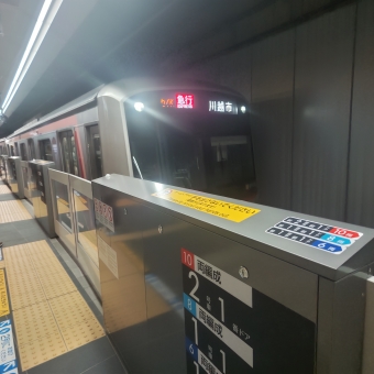 新横浜駅から中目黒駅:鉄道乗車記録の写真