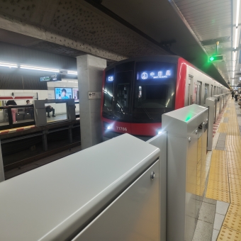 人形町駅から中目黒駅:鉄道乗車記録の写真