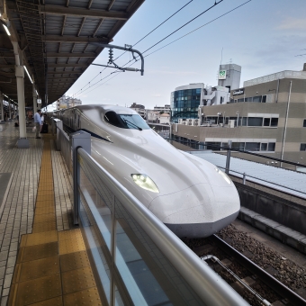 新横浜駅から新神戸駅:鉄道乗車記録の写真