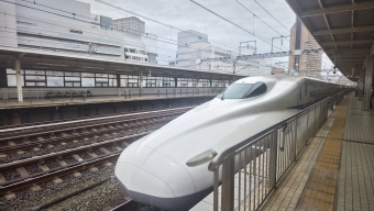 浜松駅から新神戸駅の乗車記録(乗りつぶし)写真