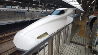 新大阪駅から新神戸駅の乗車記録(乗りつぶし)写真