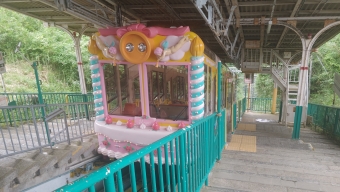 生駒山上駅から宝山寺駅の乗車記録(乗りつぶし)写真
