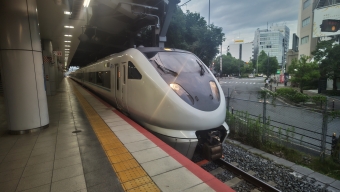 新大阪駅から三ノ宮駅の乗車記録(乗りつぶし)写真