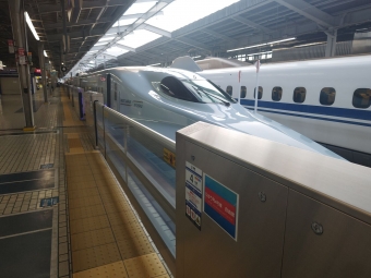 新大阪駅から博多駅の乗車記録(乗りつぶし)写真
